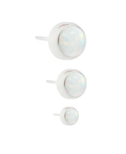 Salana: opal threadless top